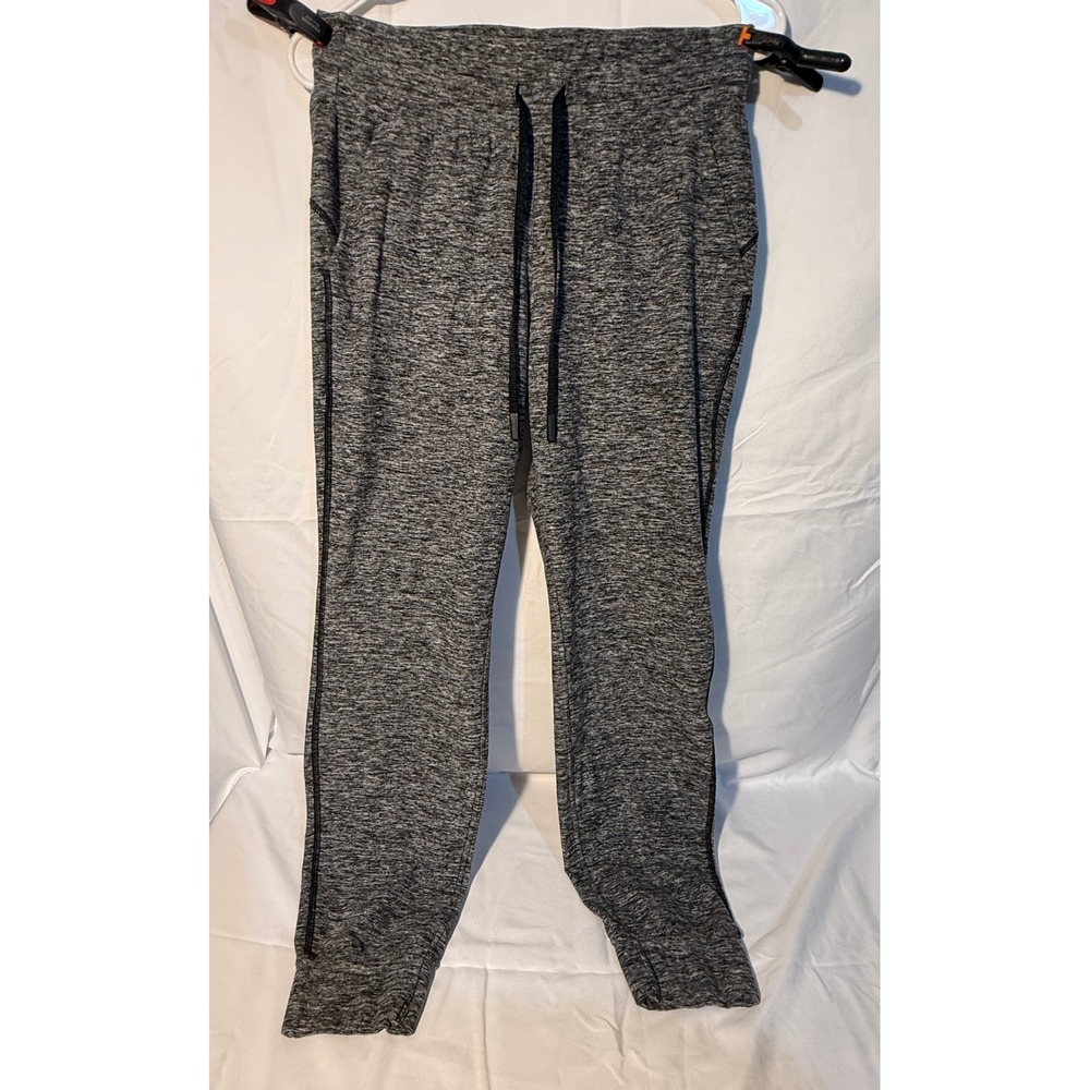 Lululemon Gray Space Dye Joggers Tapered Sweatpants Size 6